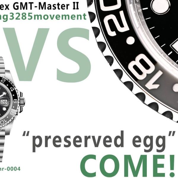 VS 40mm 3285 롤렉스 GMT-마스터 2 126710GRNR