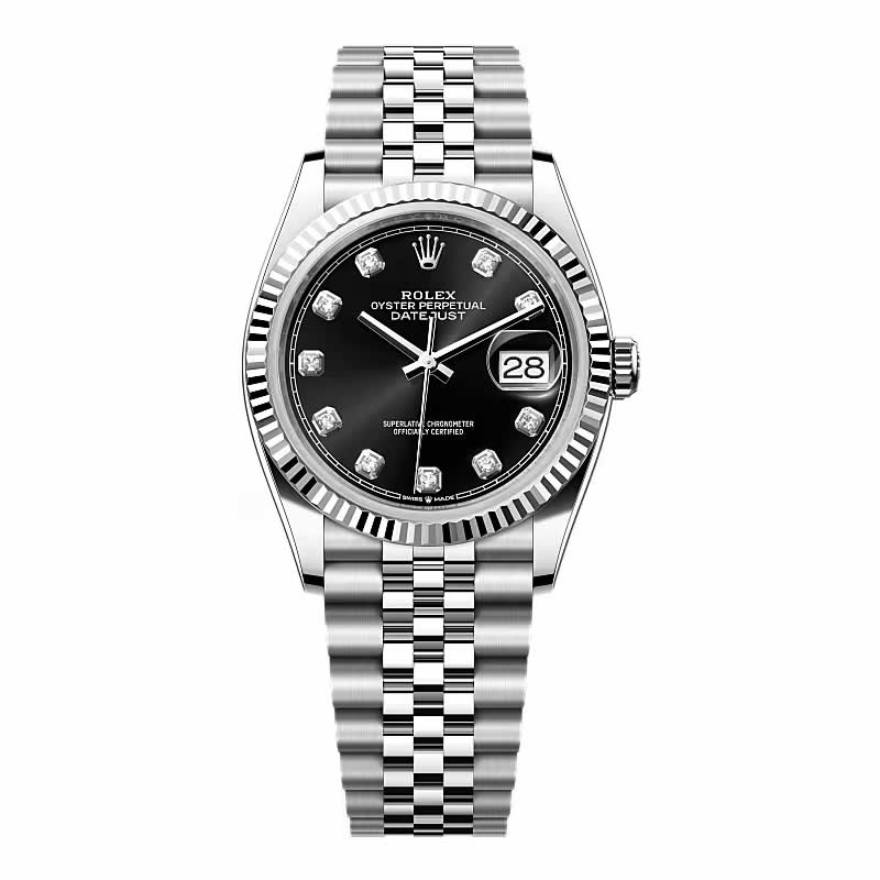 VS | 3235 무브먼트｜36mm｜롤렉스 데이트저스트 10다이아 126234