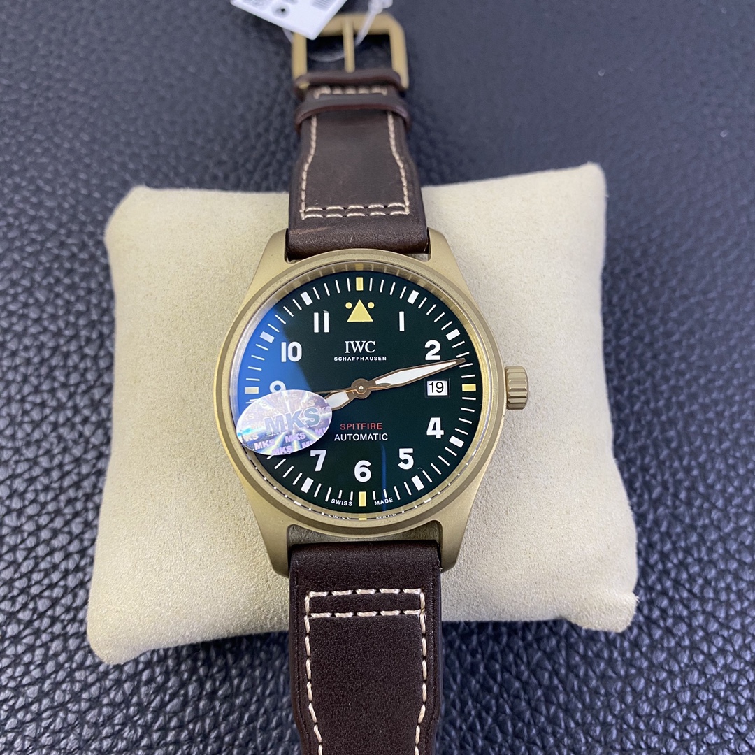 MKS l 9015 무브먼트 l 39mm l IWC 파일럿 마크18  IW326802