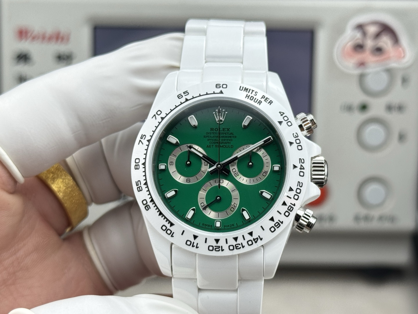 HEH l 4801/4130 l 40mm l 롤렉스 데이토나 AET 세라믹 개조