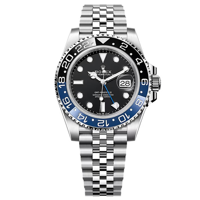GOLD l 40mm l 3285 프리스프렁｜롤렉스 GMT-마스터 II 126710BLNR  V5