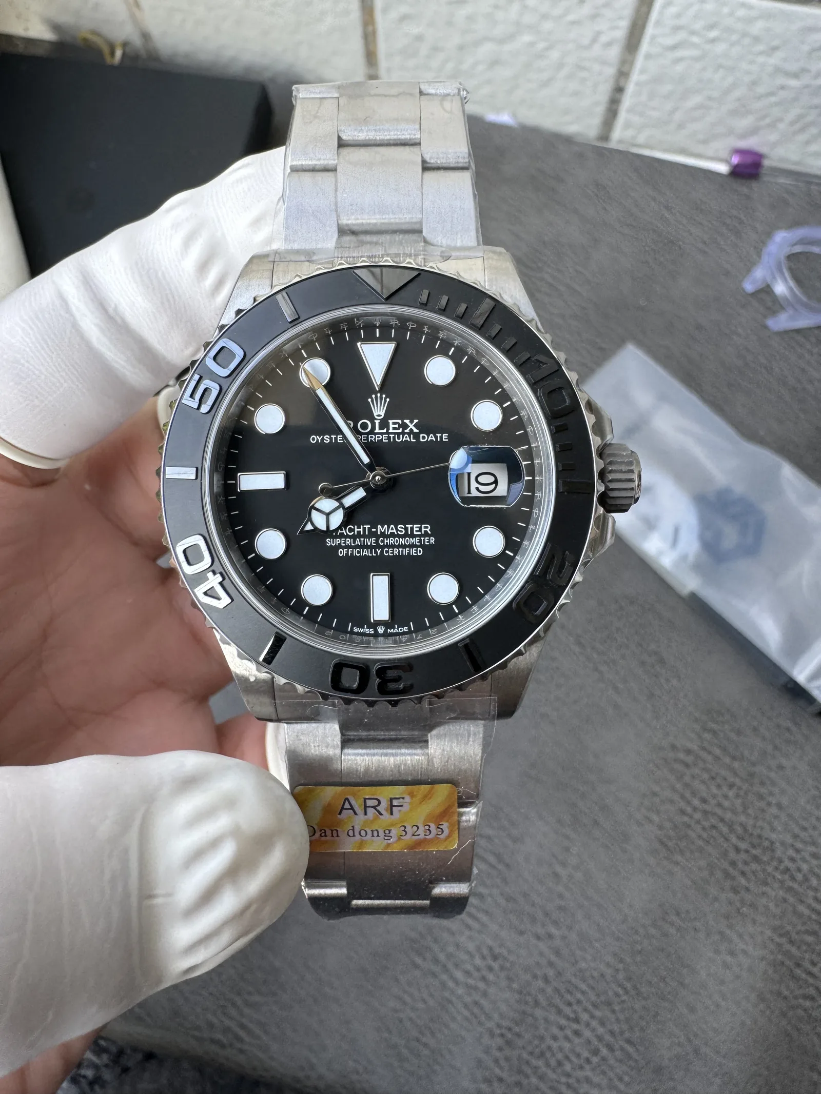 ARF l 3235  l 42mm l 롤렉스 요트-마스터  RLX 티타늄 M226627