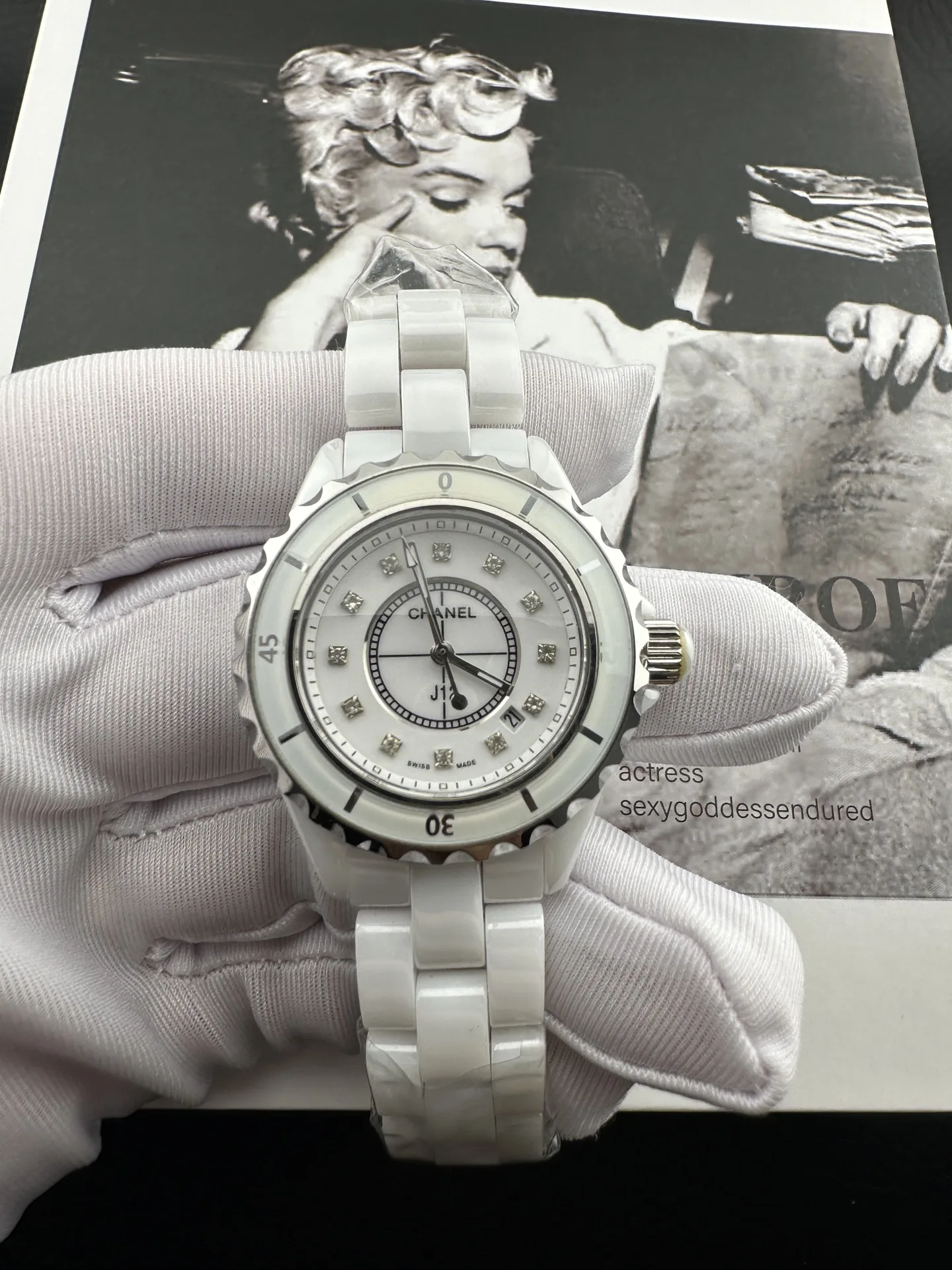 BV l ETA.956.612쿼츠 l 33mm l  샤 ƆC ⅭＨΑＮＥⅬ ƆC 넬 J12 칼리버